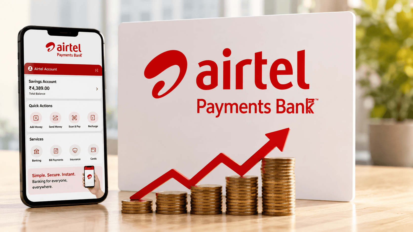 Airtel Payment Bankના વધતાં જતાં ગ્રાહકો તેનો પુરાવો છે કે દેશમાં ડિજિટલ બેન્કિંગનો વ્યાપ વધી રહ્યો છે
