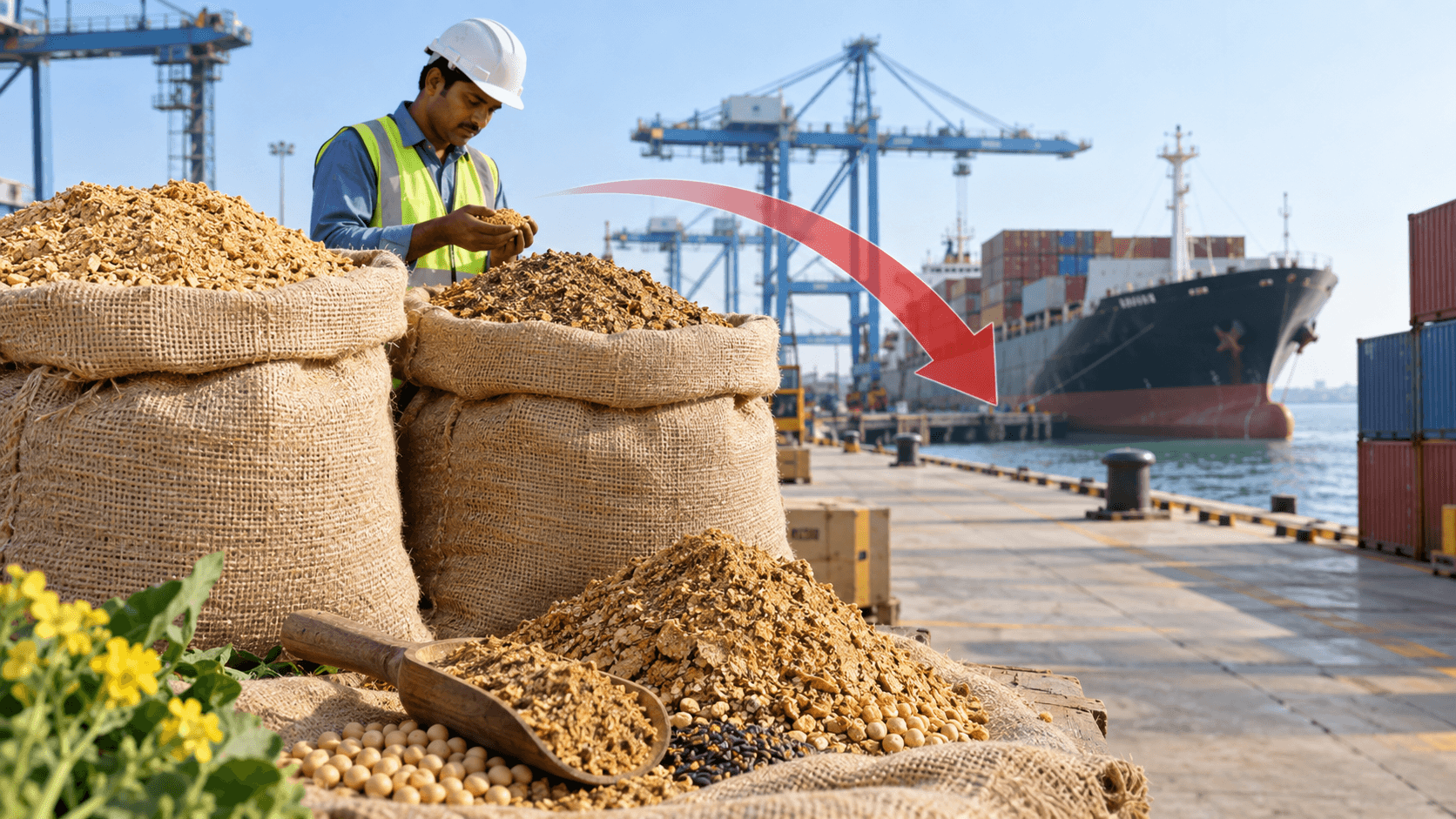 India's Oil Meal Exports