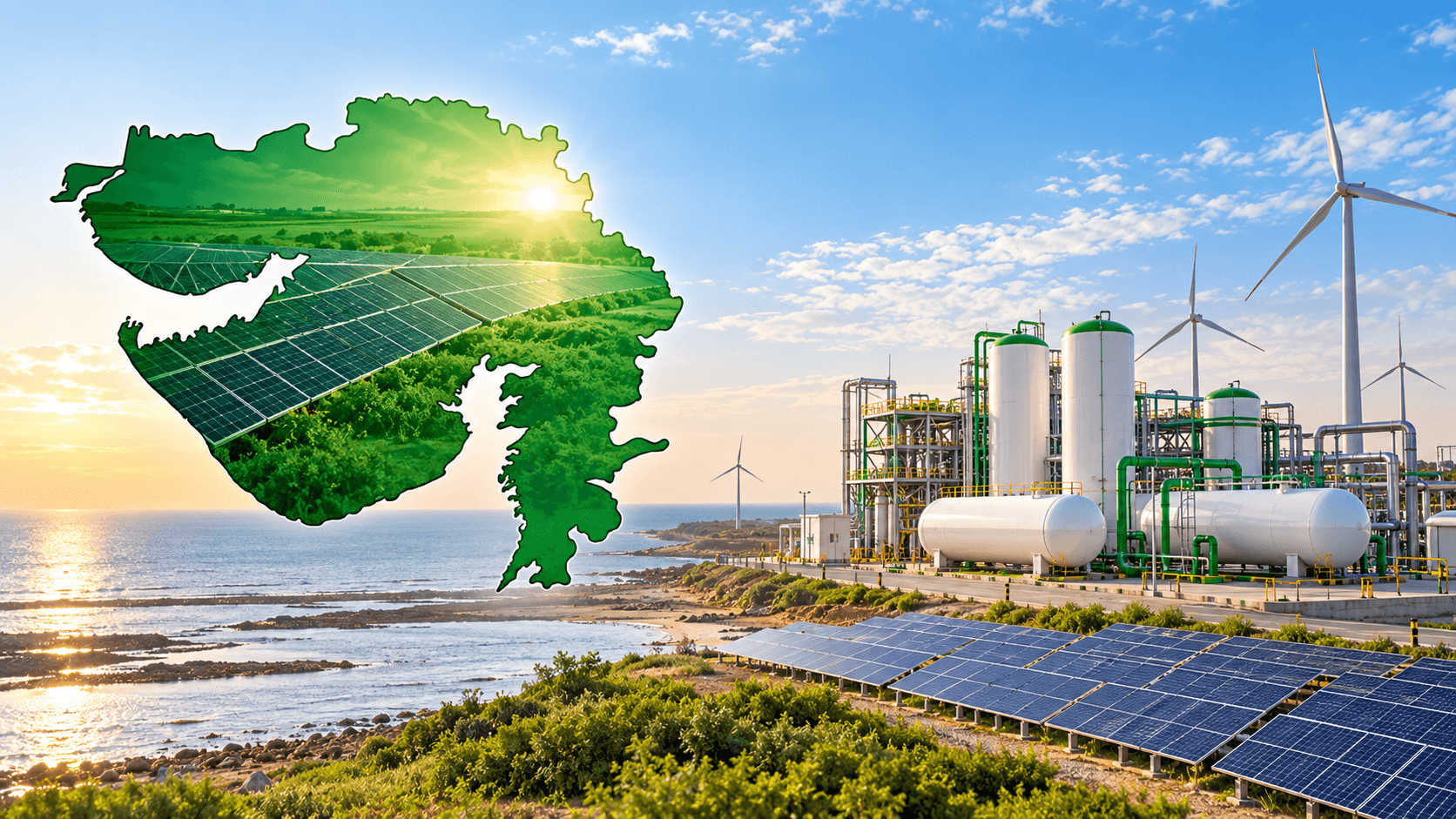 Gujarat hub for green hydrogen