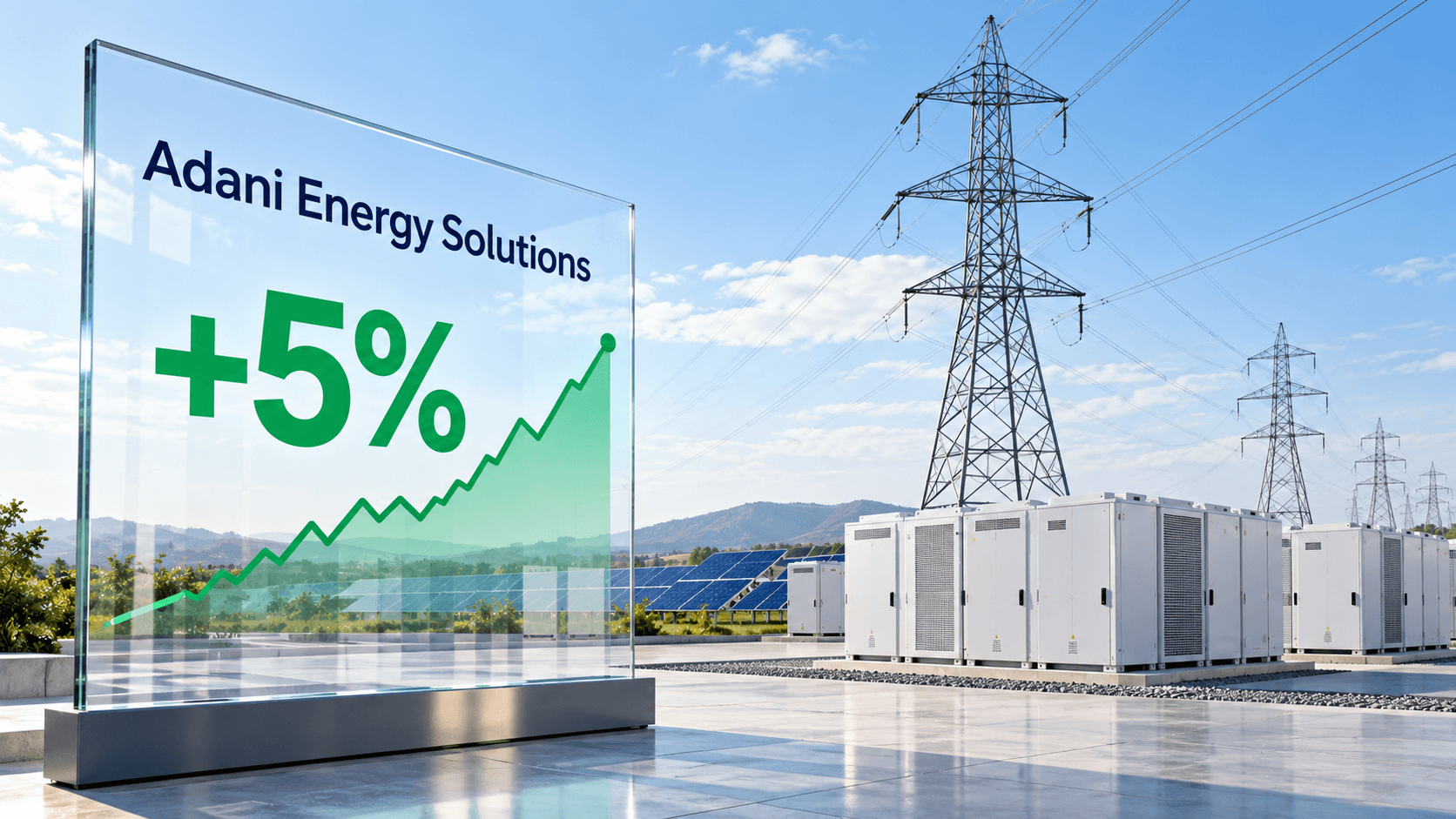 Adani Energy Solutions Share hike